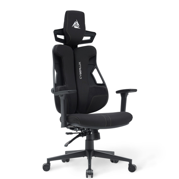 Геймерське крісло Cyberlux V8 Fabric Black (арт. GM-V8 FB) - Pampik - 7