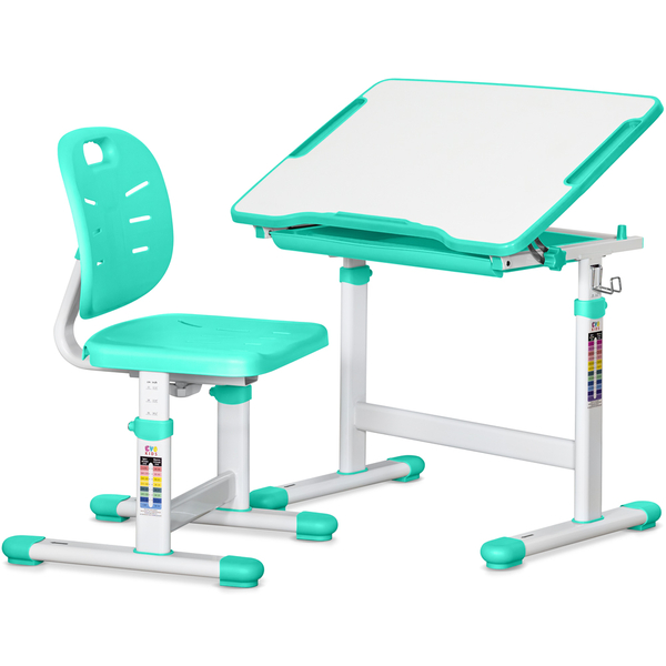 Комплект Evo-kids (стіл+стілець) Evo-06 Ergo Green (арт. Evo-06 Ergo Z) - Pampik