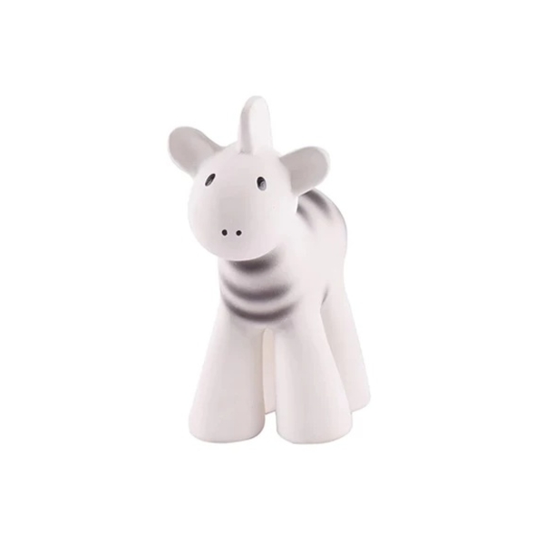 Брязкальце-прорізувач Tikiri 96005, каучук, білий (22570) - Pampik