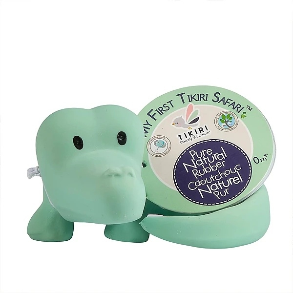 Погремушка-прорезыватель Tikiri 96010, каучук, зеленый (22569) - Pampik - 4