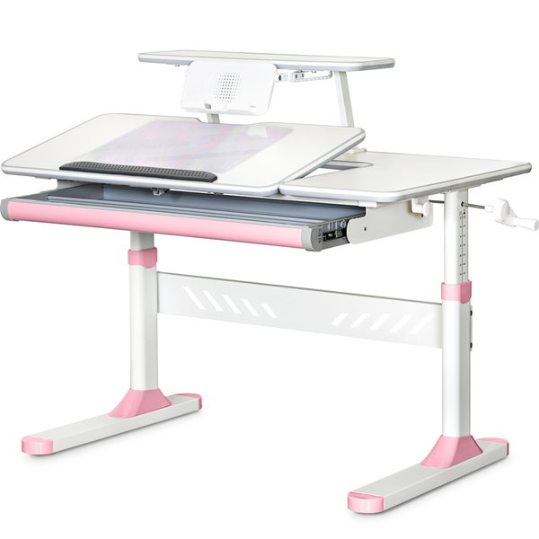 Дитячий стіл Evo-Kids TH-320 Pink (арт. TH-320 W/PN) - Pampik