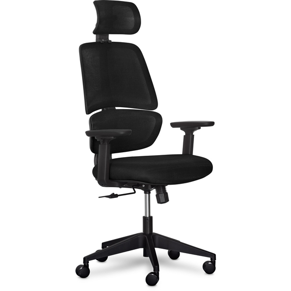 Кресло Mealux Leo Air Black (арт. Y-543 KB) - Pampik