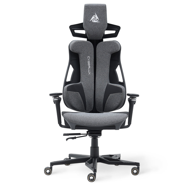 Геймерське крісло Cyberlux V10 Fabric Grey (арт. GM-V10 FG) - Pampik - 3