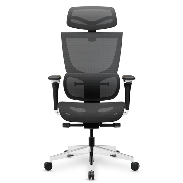 Крісло Mealux S8 Air Black (арт. HF-S8P M/B) - Pampik - 10