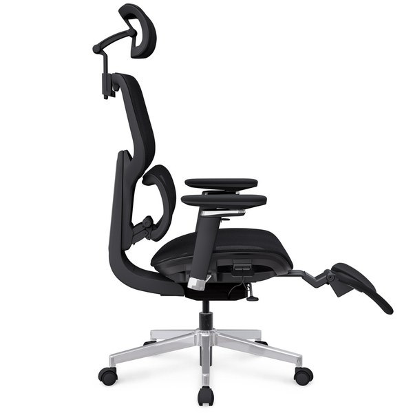 Крісло Mealux D2 Air Plus Black (арт. HF-D2 Plus M/B) - Pampik - 8