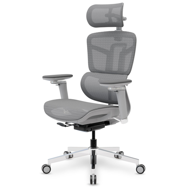 Кресло Mealux S4 Air Grey (арт. HF-S4 M/G) - Pampik - 8