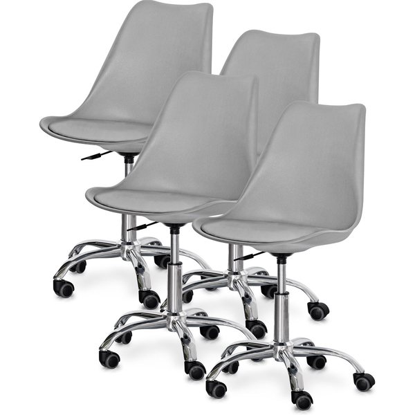 Комплект (4шт) крісло Evo-Kids Capri Grey (арт H-231 G/G-Х4) - Pampik