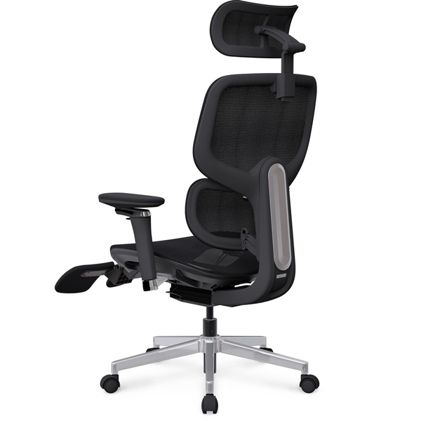 Крісло Mealux D2 Air Plus Black (арт. HF-D2 Plus M/B) - Pampik - 2