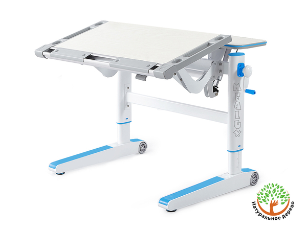 Детский стол Mealux Ergowood M Multicolor TG (арт. BD-800 TG/MC) - Pampik - 2