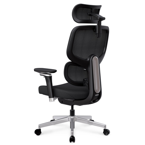 Крісло Mealux D2 Air Fabric Black (арт. HF-D2 F/B) - Pampik - 6