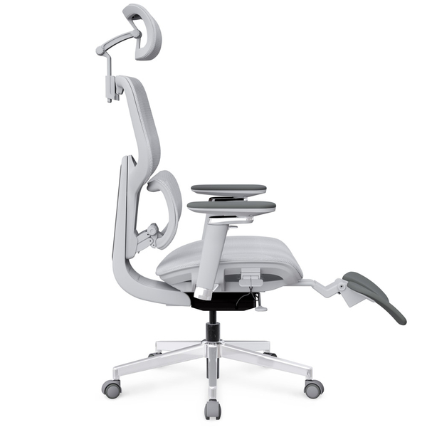 Крісло Mealux D2 Air Plus Grey (арт. HF-D2 Plus M/G) - Pampik - 4