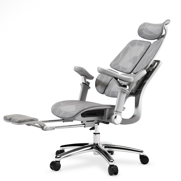 Кресло Mealux S3 Air Grey (арт. HF-S3 M/G) - Pampik - 2