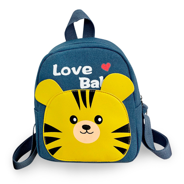 Дитячий рюкзак Evo-Kids Small Tiger Blue (арт. 2418-21 Blue Tiger) - Pampik