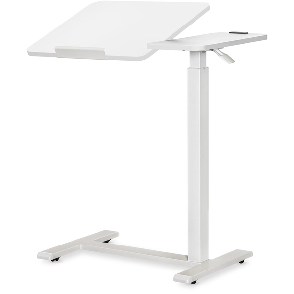 Стіл Hommex Mobidesk Duo USB White (арт. ТН-010-2 White) - Pampik