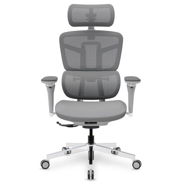 Кресло Mealux S4 Air Fabric Grey (арт. HF-S4 F/G) - Pampik - 9