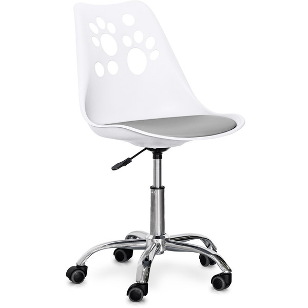 Дитяче крісло Evo-kids Indigo White / Grey (арт H-232 W/G) - Pampik