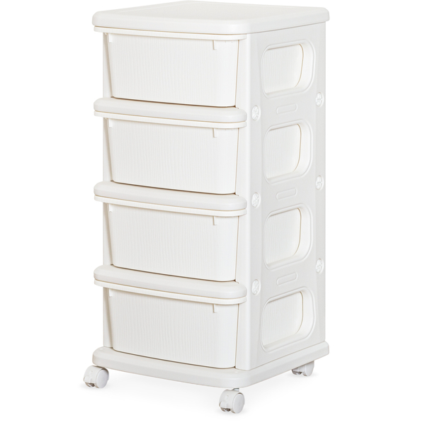 Дитячий стелаж Mealux Otto White (арт. KD-E013 White) - Pampik