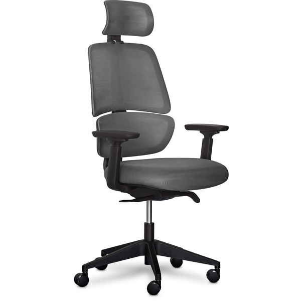 Крісло Mealux Leo Air Plus Dark Grey (арт.Y-546 KBG) - Pampik