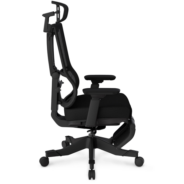 Крісло Mealux S6 Air Fabric Black (арт. HF-S6 F/B) - Pampik - 8