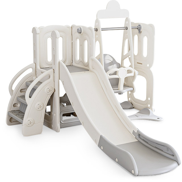 Детский игровой комплекс Mealux Elsa White/Grey (арт. KD-B012 White/Grey) - Pampik