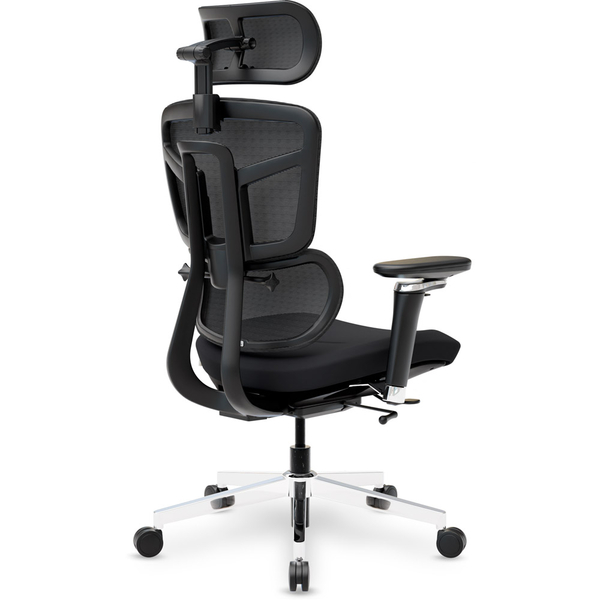 Крісло Mealux S4 Air Fabric Black (арт. HF-S4 F/B) - Pampik - 10