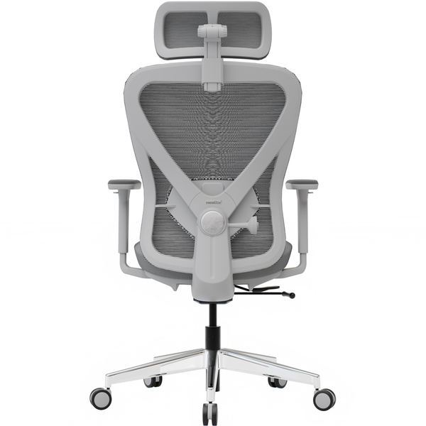 Крісло Mealux Q1 Air Fabric Grey (арт. HF Q-1 F/G) - Pampik - 9