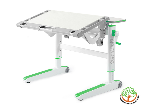 Детский стол Mealux Ergowood M Multicolor TG (арт. BD-800 TG/MC) - Pampik - 3