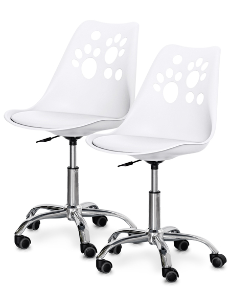 Комплект (2шт) дитяче крісло Evo-Kids Indigo White (арт H-232 W/W-Х2) - Pampik