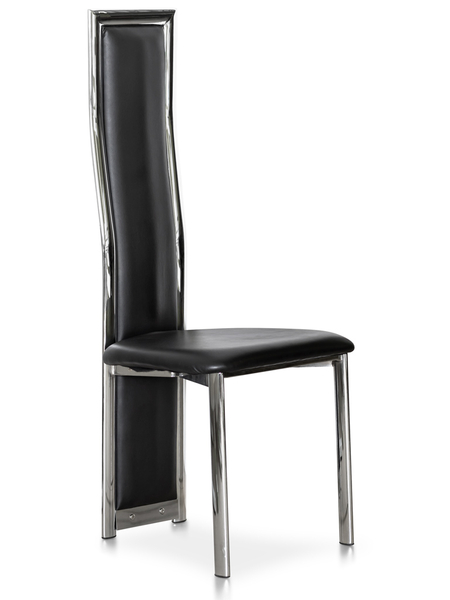 Крісло Hommex Diana Black (арт. MC-081) - оббивка екошкіра / колір чорний - Pampik