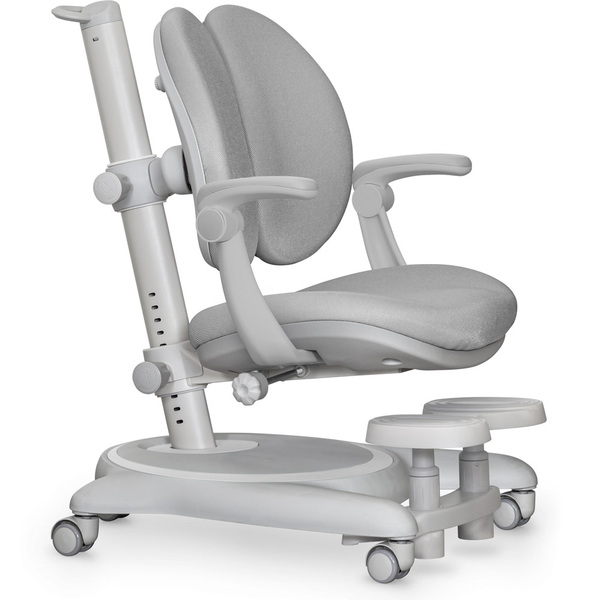 Дитяче крісло Mealux Ortoback Duo Plus Grey (арт.Y-510 G Plus) - Pampik