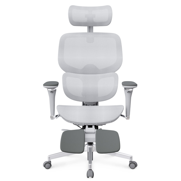 Крісло Mealux D2 Air Plus Grey (арт. HF-D2 Plus M/G) - Pampik - 3