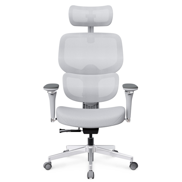 Крісло Mealux D2 Air Fabric Grey (арт. HF-D2 F/G) - Pampik - 4