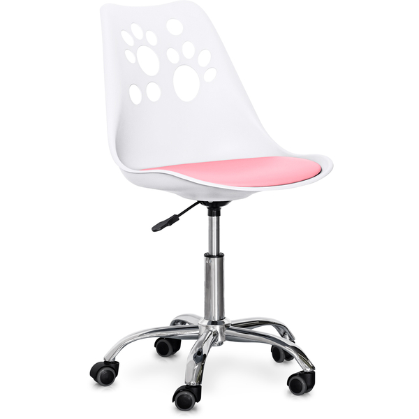 Дитяче крісло Evo-kids Indigo White / Pink (арт H-232 W/PN) - Pampik