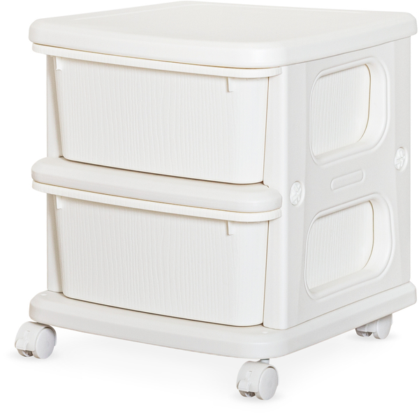 Детский стеллаж Mealux Oscar White (арт. KD-E011 White) - Pampik