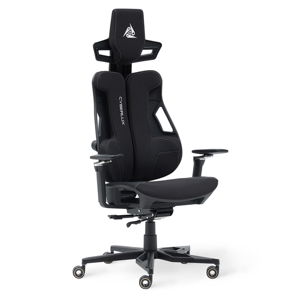 Геймерське крісло Cyberlux V10 Fabric Black (арт. GM-V10 FB) - Pampik - 3