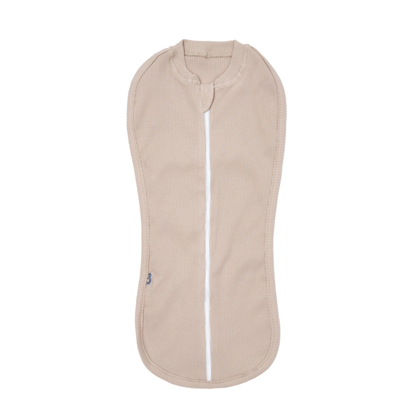 Євро-пелюшка Twins Ego на блискавці, інтерлок, бежевий (1913-TE-02) - Pampik