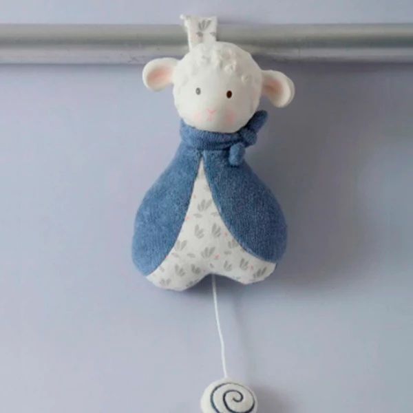 М'яка розвиваюча іграшка-підвіска Tikiri 94003B, блакитний (22551) - Pampik - 3