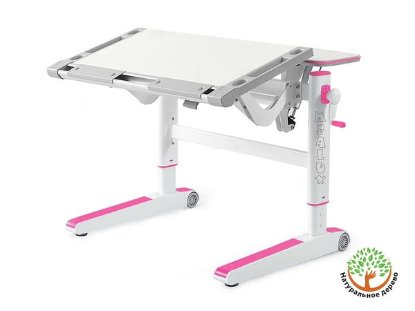 Детский стол Mealux Ergowood M Multicolor TG (арт. BD-800 TG/MC) - Pampik - 4