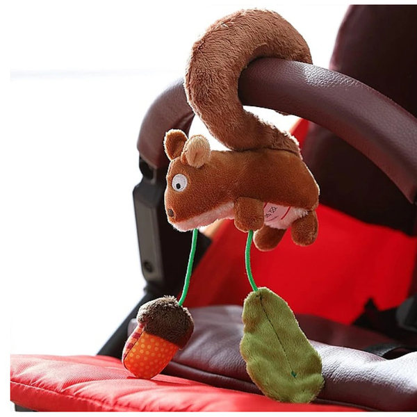 Брязкальце м'яке на коляску Sigikid Мила білочка (41010/13858) - Pampik - 5