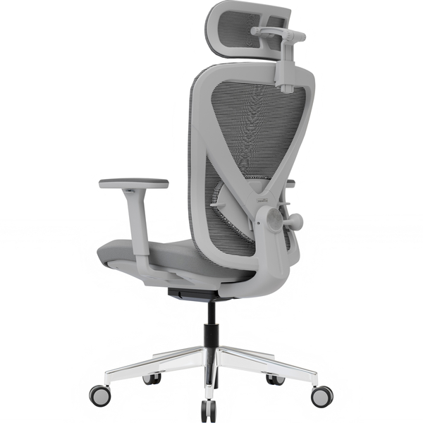 Крісло Mealux Q1 Air Fabric Grey (арт. HF Q-1 F/G) - Pampik - 6