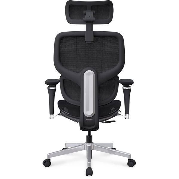 Крісло Mealux D2 Air Plus Black (арт. HF-D2 Plus M/B) - Pampik - 5