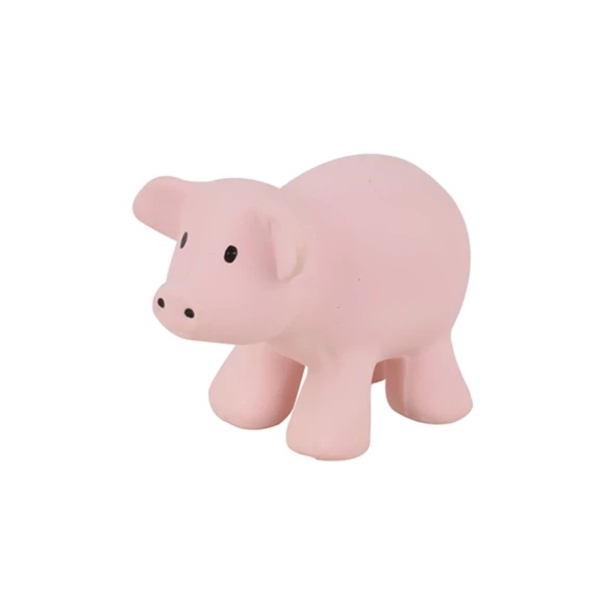 Погремушка-прорезыватель Tikiri 96001, каучук, розовый (24981) - Pampik