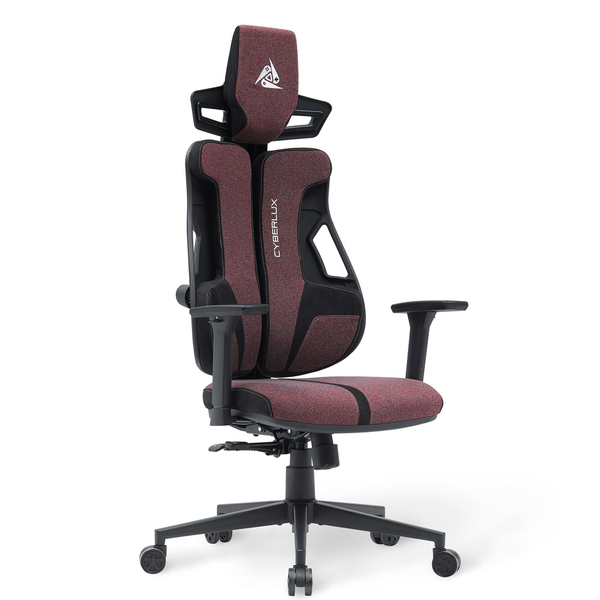 Геймерське крісло Cyberlux V8 Fabric Red (арт. GM-V8 FR) - Pampik - 4