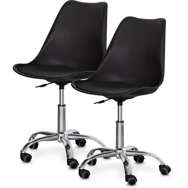 Комплект (2шт) крісло Evo-Kids Capri Black (арт. H-231 B/B -Х2) - Pampik