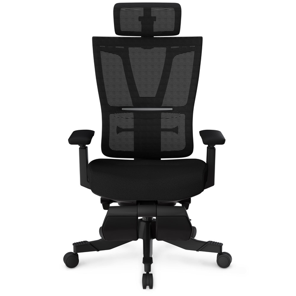 Крісло Mealux S6 Air Fabric Black (арт. HF-S6 F/B) - Pampik - 6