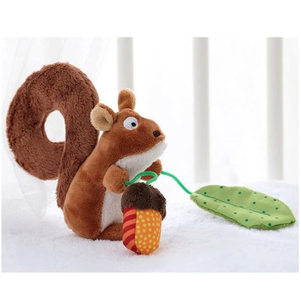 Брязкальце м'яке на коляску Sigikid Мила білочка (41010/13858) - Pampik - 4