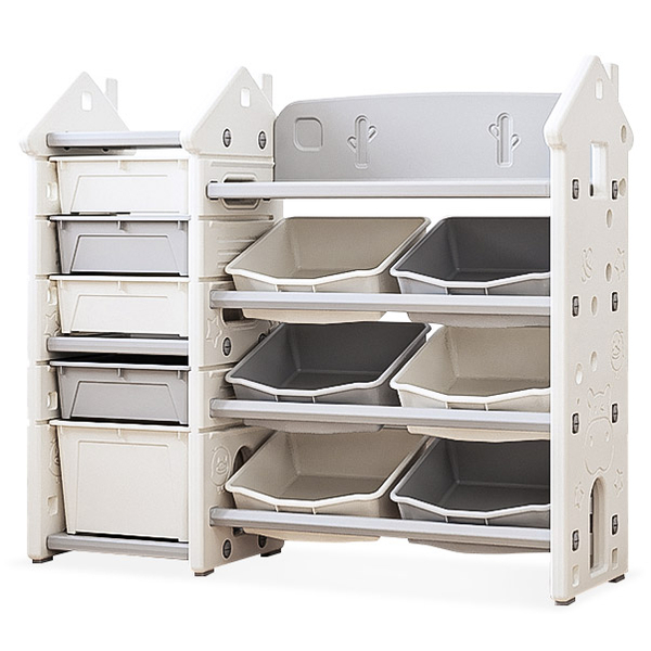 Стелаж Mealux Dot White (арт. KD-E194 White) - Pampik