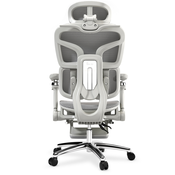 Кресло Mealux S2 Air Grey (арт. HF-S2 M/G) - Pampik - 2