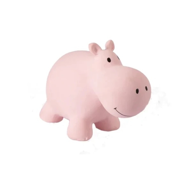 Погремушка-прорезыватель Tikiri 96009, каучук, розовый (22568) - Pampik