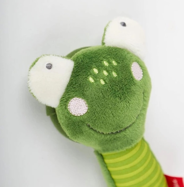 Мягкая погремушка Sigikid Жабка, зеленый (42603/37003) - Pampik - 3